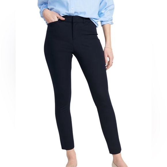 Old Navy High Waist Pixie Career Pants 10 Tall - Picture 1 of 7